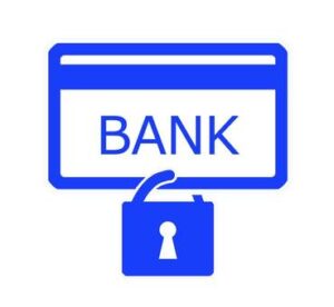 BANKと書かれたイラスト